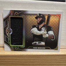 YOAN MONCADA 2022 Topps Triple Threads Jumbo Jersey Patch Relic 22/48