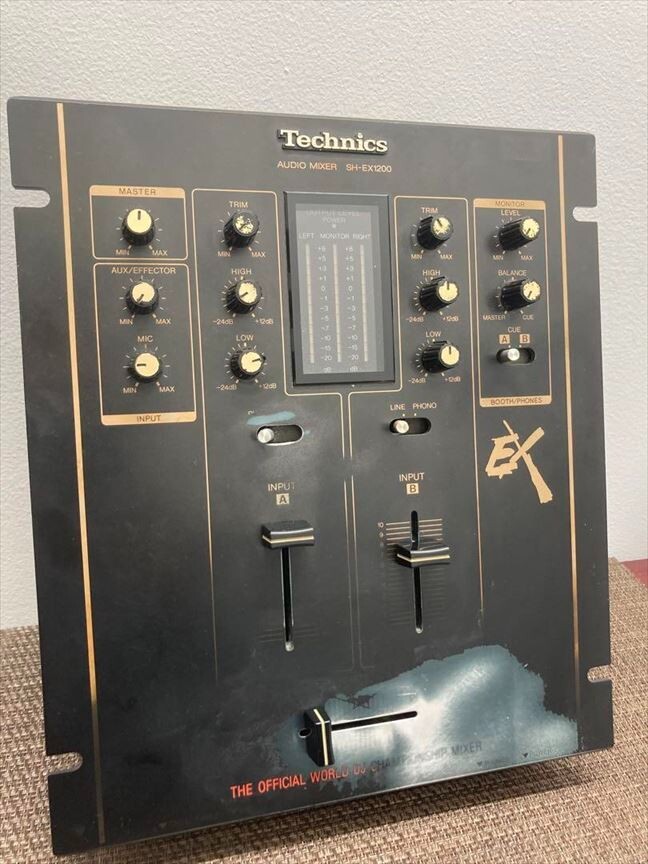 美品Technics SH-DX1200DJミキサーテクニクスdjmSL1200 美品Technics SH-DX1200DJミキサーテクニクスdjmSL1200 （概要