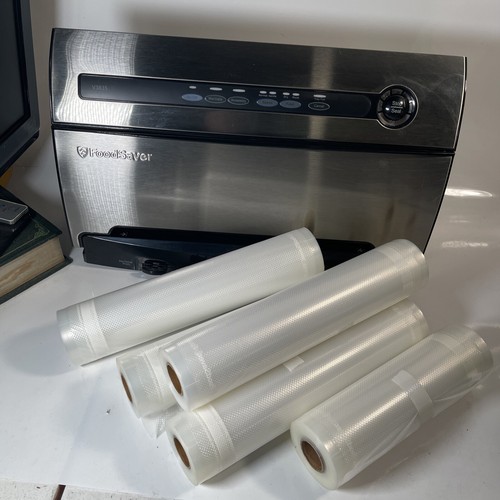 Food Saver Stainless Model V3835 Bag Sealer Vacuum Seal Tested Works