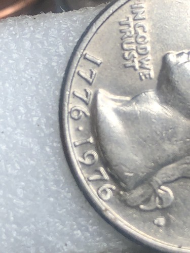1776-1976 D US Bicentennial Quarter, Rare D Mint Mark WDDR-002/RPM And Die Err - Picture 6 of 8