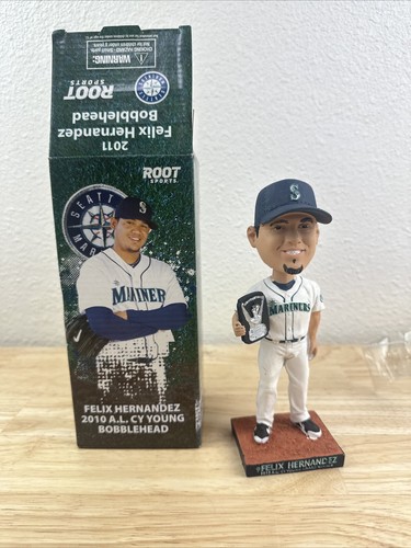 Felix Hernandez Bobblehead 2010 A.L. CY Young Winner Seattle Mariners