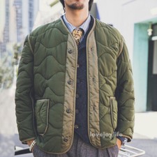 Red Tornado Vintage Winter Men's Military M65 Jacket Liner Coat Outerwear Pocket