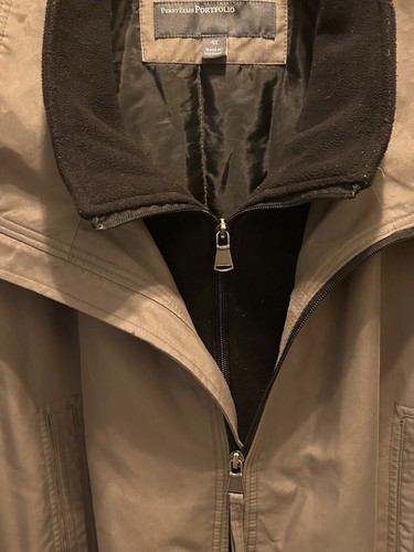 Perry Ellis Jacket 4XLTall, Double Zippers,Outside Pockets,One Pocket Inside. - Picture 9 of 16