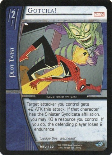 VS System CCG Marvel Team-Ups MTU Individual Trading Cards - Bild 80 von 142
