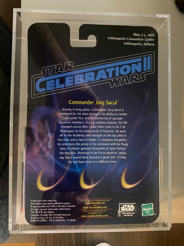 Hasbro Star Wars 25th Anniversay Celebration 2 Jorg Sacul grauer Bart GRADED 85 - Bild 2 von 3
