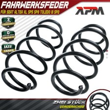 2x Federn Fahrwerksfeder Vorderachse für Seat Altea XL 5P5 5P8 Toledo III 5P2