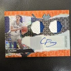 2025 Bowman's Best U Cooper Flagg Orange Mini Diamond Dual Patch Relic Auto #/25