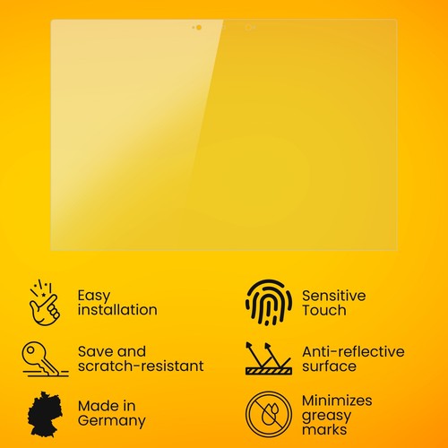 atFoliX 2x Screen Protection Film for HP Spectre x360 15-ch032ng matt&shockproof - Zdjęcie 3 z 8
