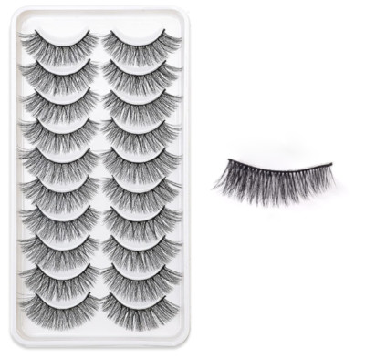 Chemical Fiber Fake Eyelashes Soft and Three-Dimensional Big Eye Lashes