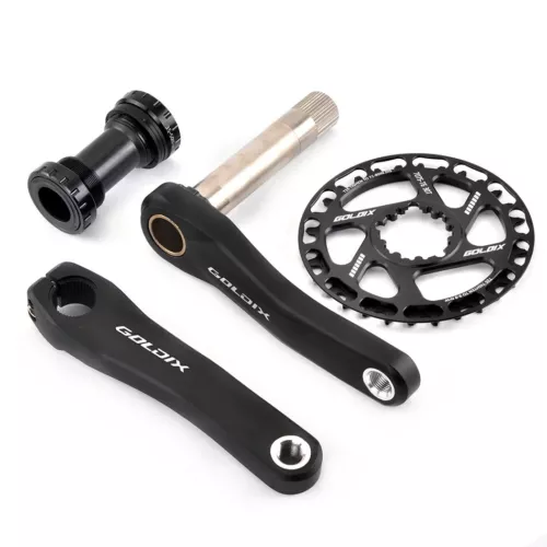 Children Bicycle Crank 110mm-160mm Bike Crankset 7-12Speed Chainwheel 28T-36T BB - Picture 3 of 41