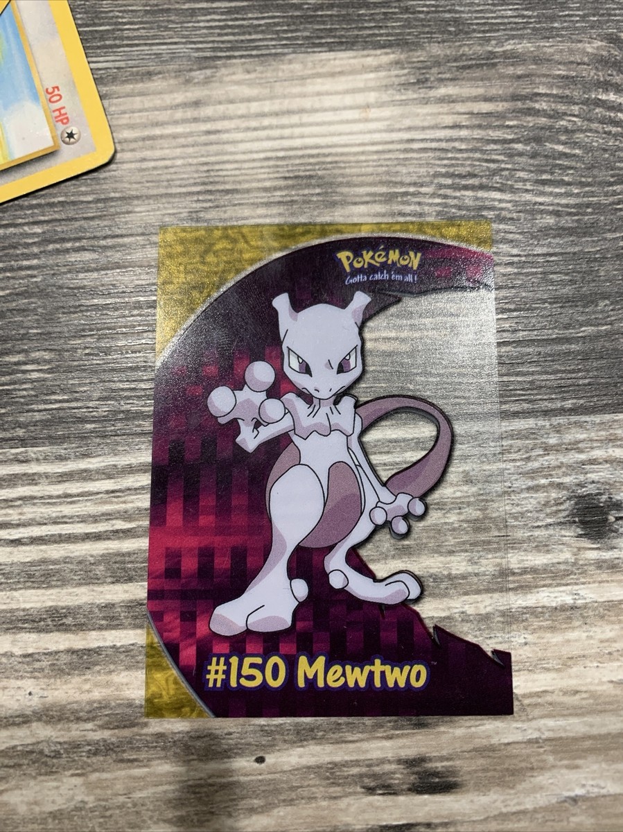 2000 Topps Pokemon Mewtwo #150 Clear Card PC5 NM