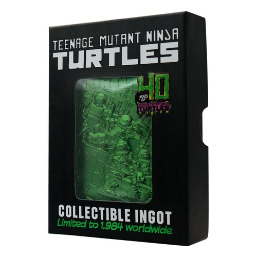 Lingotto in Metallo Teenage Mutant Ninja Turtles 40° Anniversario - Imagen 2 de 5