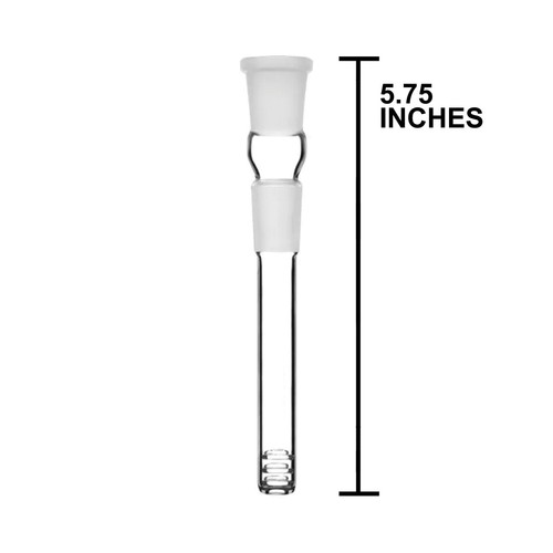 Glass Downstem 3" 18mm x 14mm Hookah Water Pipe Down Stem Hookah 6 PCS - Picture 2 of 4