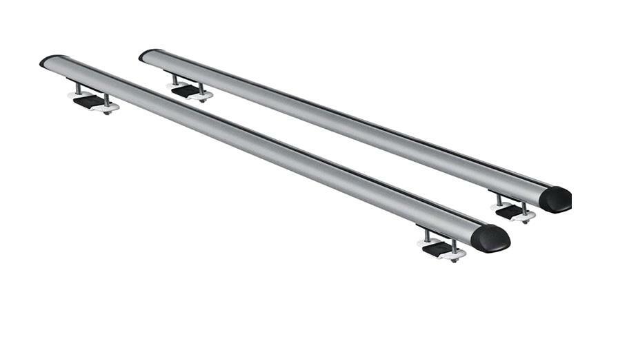 Cross Auto Accessories Barre Portatutto In Alluminio Per Dacia Sandero Stepway 2021-2023 - Set 2 Pezzi Grigio, Portata 75kg