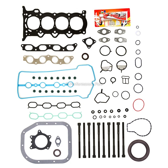 Juego completo de juntas pernos de cabeza para 04-06 Scion Toyota Echo xA xB 1.5L 1NZFE 1NZFXE Foto 3 de 4