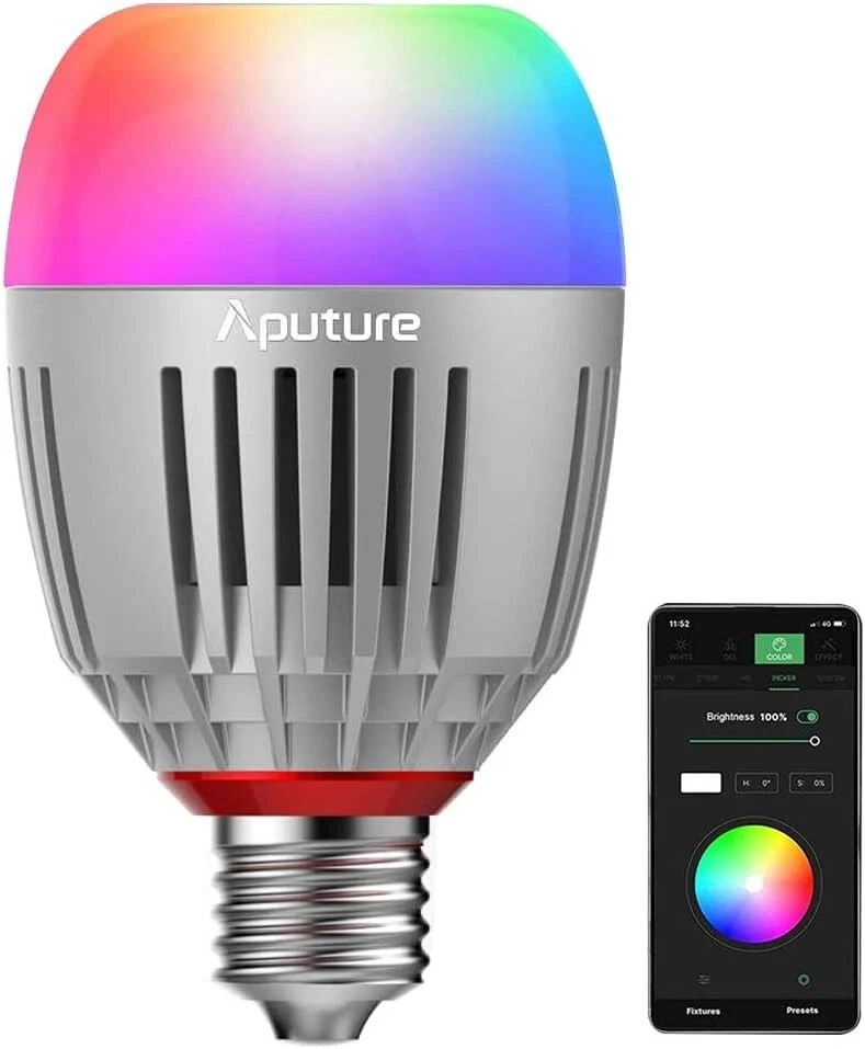 LED Accent B7C 7W RGBWW Bulb with App, Unlimited Color Flexibility & Dual Power - Image 3 of 4