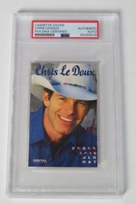 CHRIS LeDOUX Signed Autograph Auto "Under This Old.." Cassette Tape Slab JSA PSA CHRIS LeDOUX Signed Autograph Auto "Under This Old.." Cassette Tape Slab JSA PSA