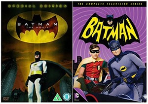 Adam West Dc Comics Batman The Movie Batman Complete Tv Series Dvd Season 1 2 3 Ebay