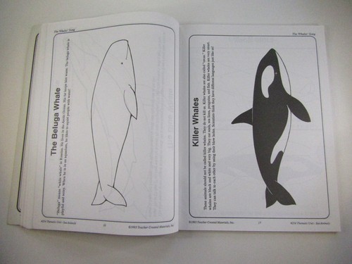 Sea Animals--Thematic Unit by Diane Williams-Teacher Created Materials Book - Picture 3 of 4