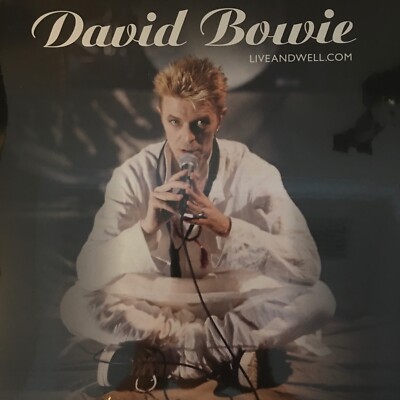 DAVID BOWIE ~  Live and Well.Com (EARTHLING Tour '97) 2 LP SEALED Limited OOP