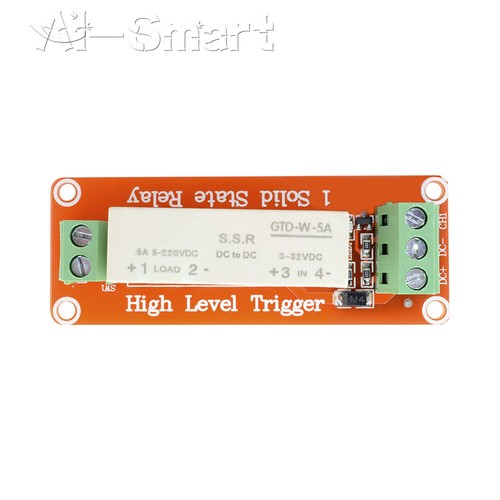 3-32V DC 1-Channel SSR Solid State Relay High-low Trigger 5A 5v 12v For Arduino - Picture 2 of 9