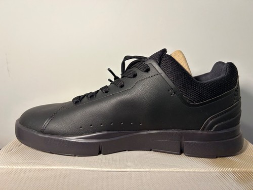 On Cloud The Roger Advantage Shoes Sneakers All Black Womans Size 8.5 - 第 8/16 張圖片