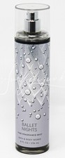 Bath  Body Works Ballet Nights Fine Fragrance Mist Body Splash Spray 8 oz New
