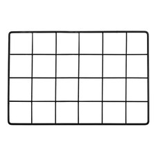 12x8 Inch Wall Grid Panel Metal Wire Photo Wall Decorative Grid for Photo Dis...