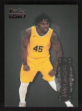 2022 Wild Card Matte Black #LBC-5 Davion Mitchell Sacramento Kings