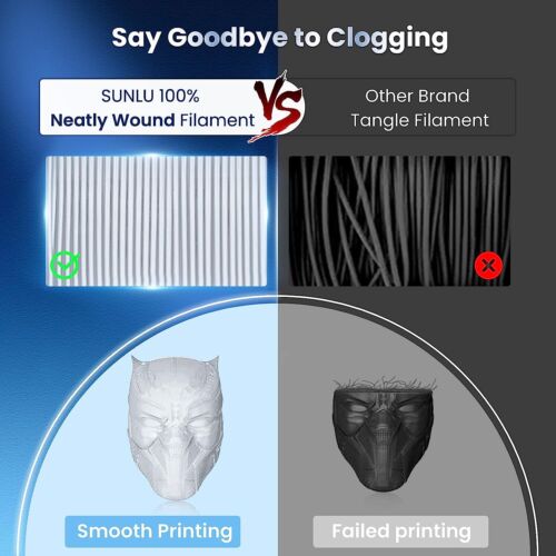【Buy 7 PAY 4】SUNLU PLA+ (PLA Plus) 3D Printer Filament 1.75mm 1KG Neatly Wound - Picture 8 of 31