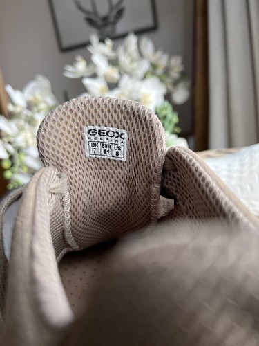 GEOX RESPIRA Zapatillas Deportivas Reino Unido 7 Transpirables Cómodas Gamuza Antibacteriana - Imagen 10 de 10