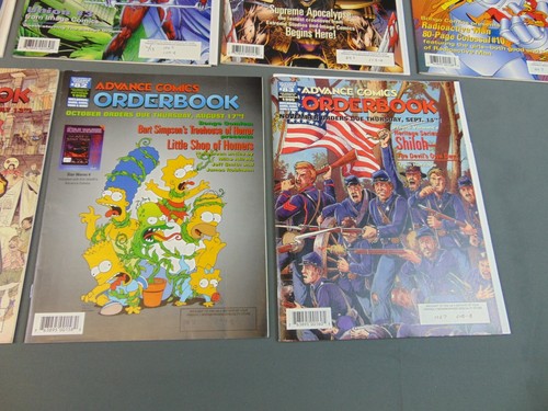 Lot of 14 ADVANCE COMIC ORDERBOOK 1994-1995 #62-83 w/ADULT SUPPLEMENTS Batman++ - Picture 8 of 14