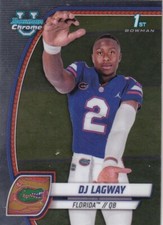 2024 Bowman Chrome University DJ Lagway 1st Bowman #63 Florida Gators PWE