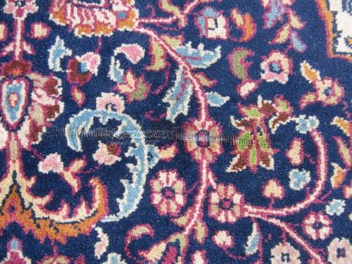 ANTIQUE INDIAN INDO-PERSIANN RUG. - Picture 6 of 12