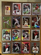 Jo Adell 2021 Topps Chrome Rookie Card Lot w/ SP Los Angeles Angels (21)