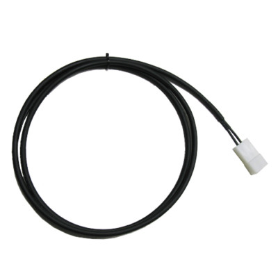AMP Tyco Fastin Faston 2 pol Stift waagerecht Kabel 1,5mm² 1500mm Lapp Ölflex BK