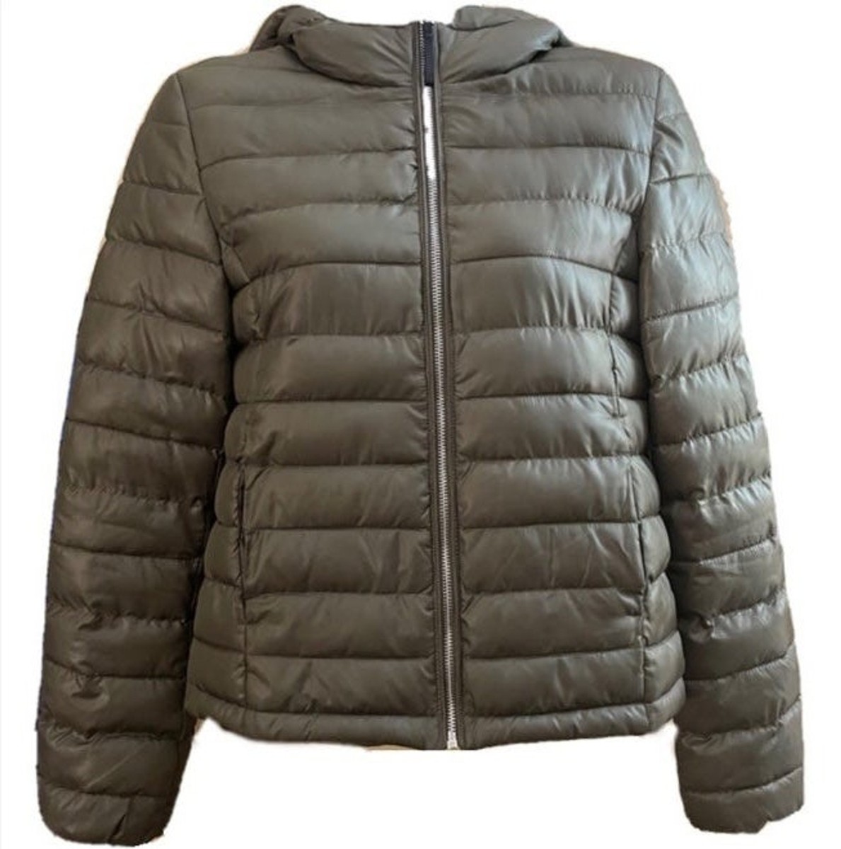 Ckh Clockhouse Girls Zip Up Hooded Puffer Jacket Size 36