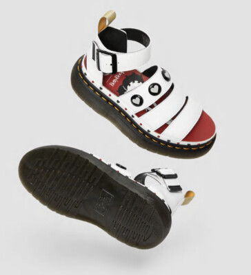 DR MARTENS VEGAN CLARISSA II BETTY BOOP PLATFORM SANDALS DR MARTENS VEGAN CLARISSA II BETTY BOOP PLATFORM SANDALS