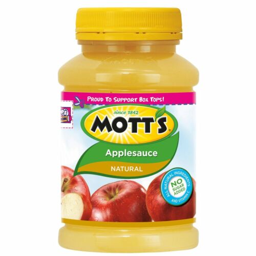 Mott's Apple Sauce, No Sugar Added, Natural, Motts Natural 652g - Picture 8 of 8