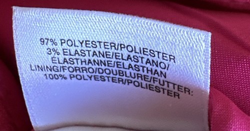 Jones Studio Womens Deep Rose Pink Sleeveless Dress Sz 16 Pre-owned  - Picture 6 of 11