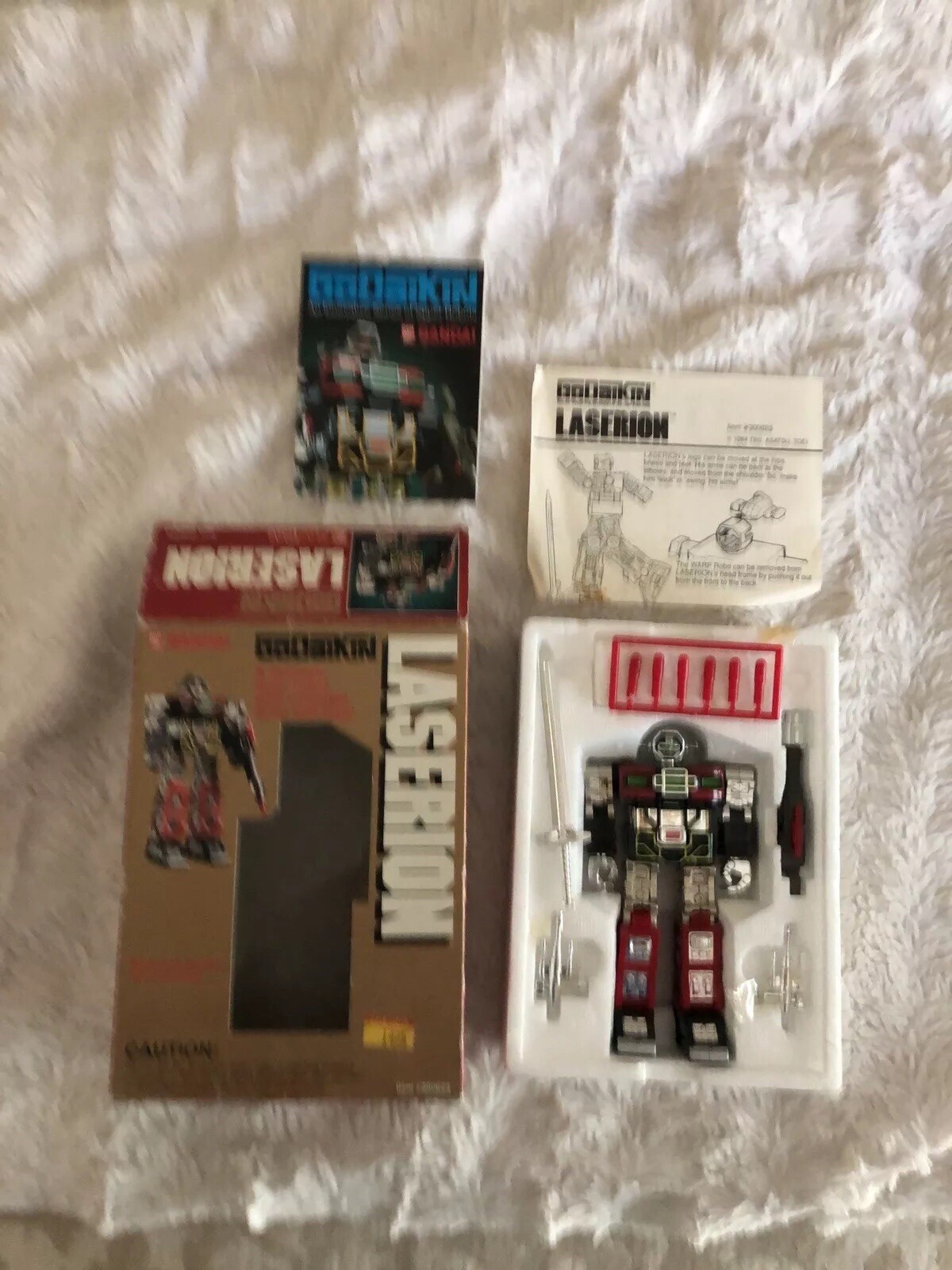 GODAIKIN LASERION DX – BANDAI 1984 – POPY Bouclier Accessoire (Neuf En Boîte, Rare)