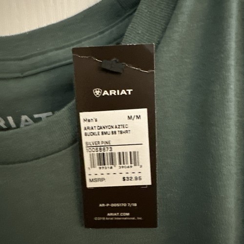 ariat camiseta hombre mediana nueva - Imagen 4 de 4