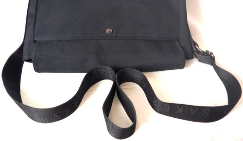 TED BAKER Bolso Maletín Mensajero Laptop de Lona Negro  - Imagen 4 de 6