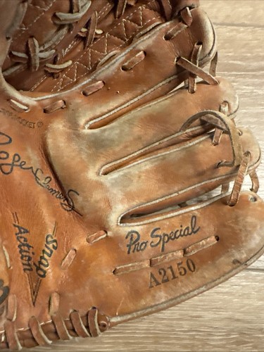 Wilson Handschuh A2150 Rindsleder LHT Autogramm Modell Roger Clemens Handschuh Jugend - Bild 4 von 8