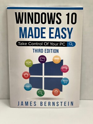 Windows 10 Made Easy: Take Control of Your PC Paperback New