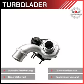 Turbolader Renault Trafic Master Nissan Opel 2.2 DTI DCI 66KW 90PS 702404 702244