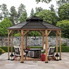 Slater Hardtop Gazebo Elongated OCTAGON 