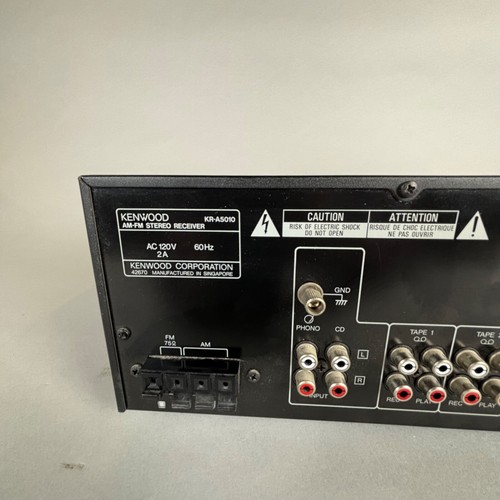 Kenwood KR-A5010 AM-FM Stereo Receiver - Picture 7 of 17