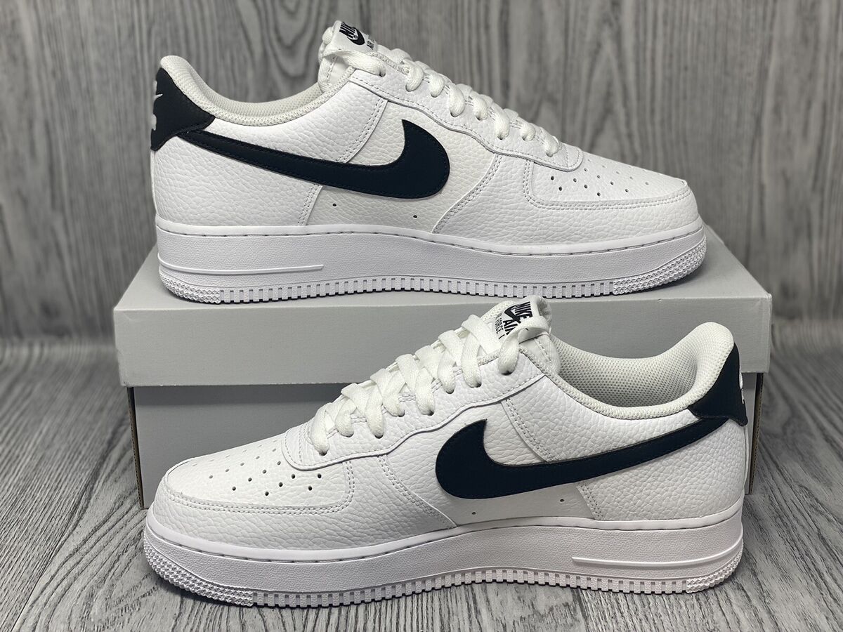 Nike Men Air Force 1 '07 White/Black CT2302-100 Size Men's 10 / Wmn's 11.5 | eBay Nike Men Air Force 1 '07 White/Black CT2302-100 Size Men's 10 / Wmn's 11.5 | eBay