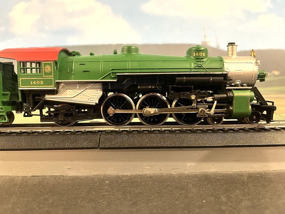 MODEL POWER HO Train 6648 Steam Locomotive Southern #1402 - Image 4 of 4